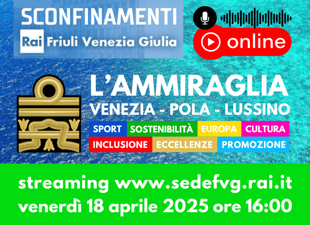 L’AMMIRAGLIA a RAI Sconfinamenti il 18 aprile