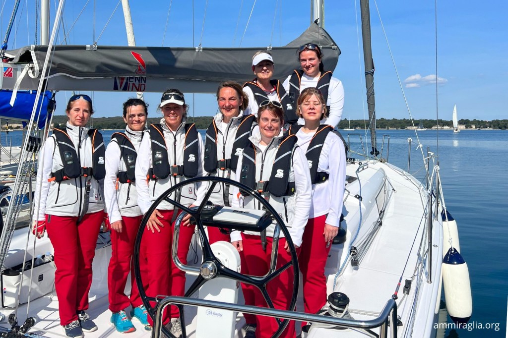 Petra Kliba: la Regina dei Mari pronta a sfidare L’AMMIRAGLIA insieme a 7 donne di 5 nazioni europee