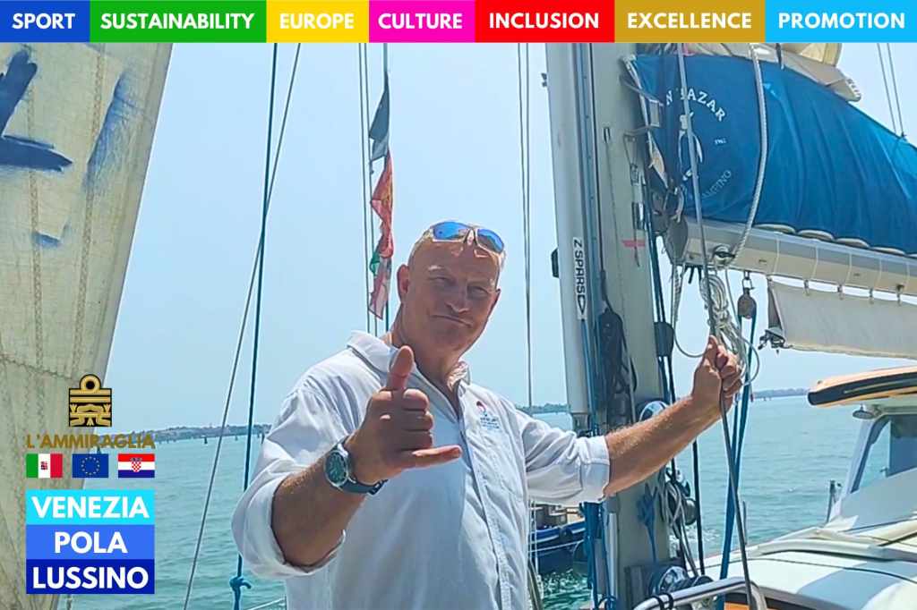 VIDEO ⛵🤝 Daniele Scarpa, Oro Olimpico per L’Ammiraglia Venezia Pola Lussino: con AIL per lo sport che cura