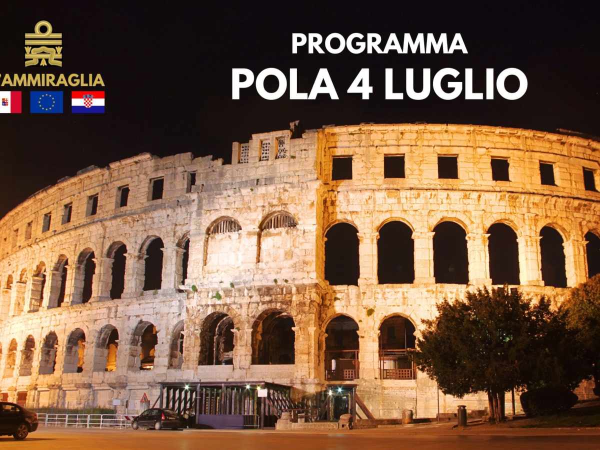 Programma POLA 4 LUGLIO: festa da Gagliardo con L’Ammiraglia per la Capitale Europea della Cultura Go!&nbsp;2025
