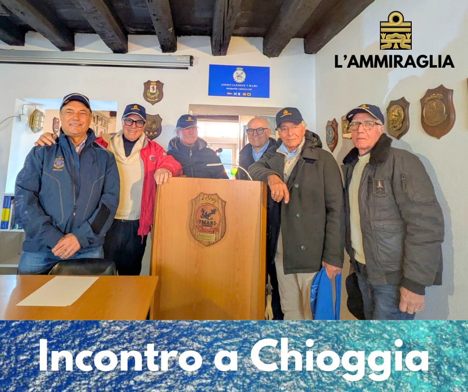 Chioggia, incontro 7 Mari, Yacht Club Venezia, Lega Navale Italiana ed Europa Adriatica&nbsp;Nordest